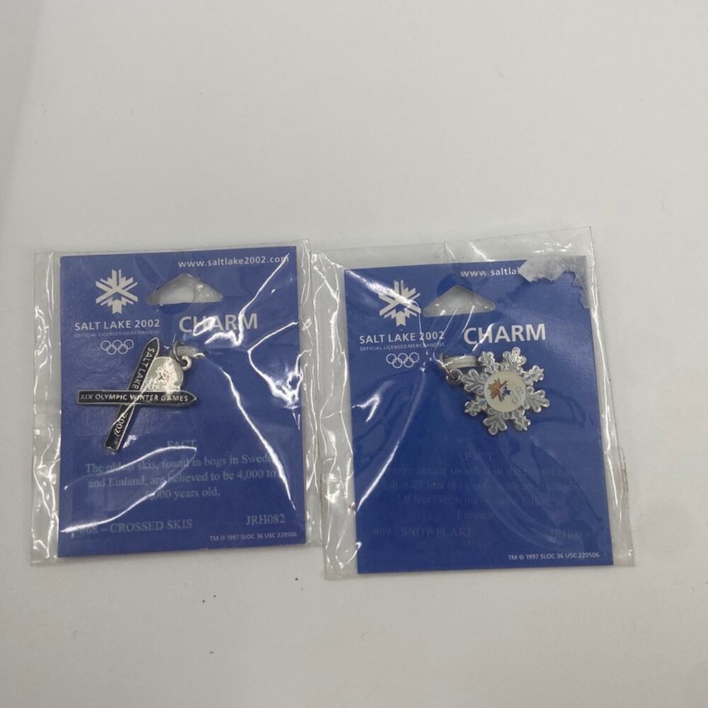 NWT Olympics 2001 pendants